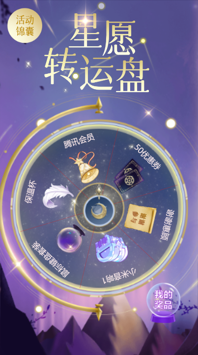 星愿转盘 游戏 酷炫 通用